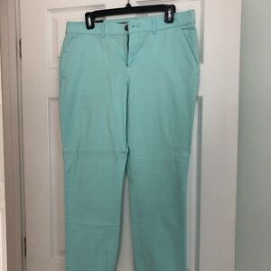 Teal/blue pants from Banana Republic, size 8.